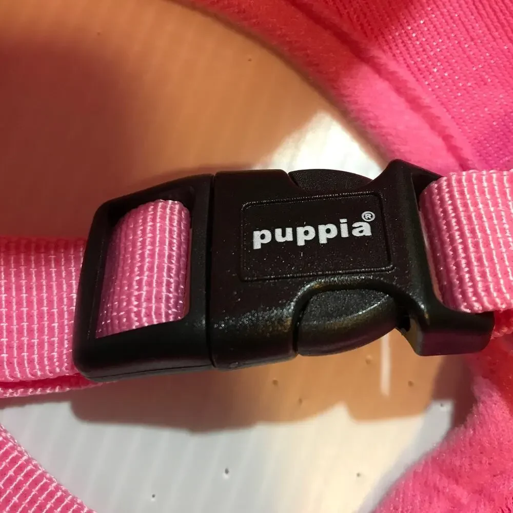 NWT Puppia Pink Dog Soft Harness M